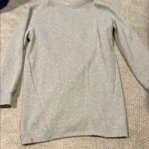 Tentree Gray Mini Dress Classic Knit